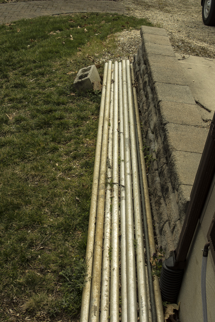 Industrial Railing Poles and Fittings