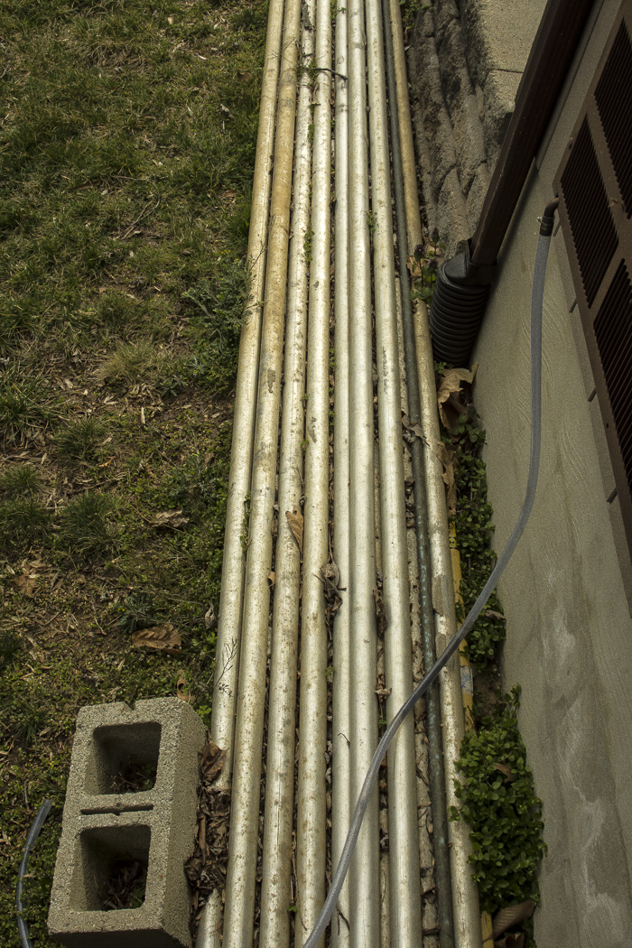 Industrial Railing Poles and Fittings