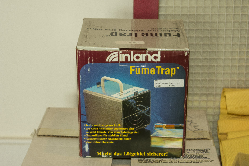 Assortment of Stained Glass Supplies and Tools