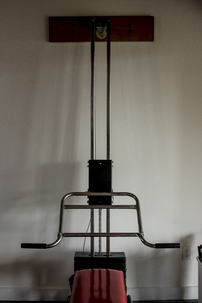 Gympac Exercise Bench. Fitness System, and Interlocking Floor Tiles