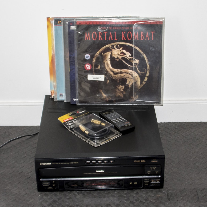Pioneer LaserDisc Player and Feature Films