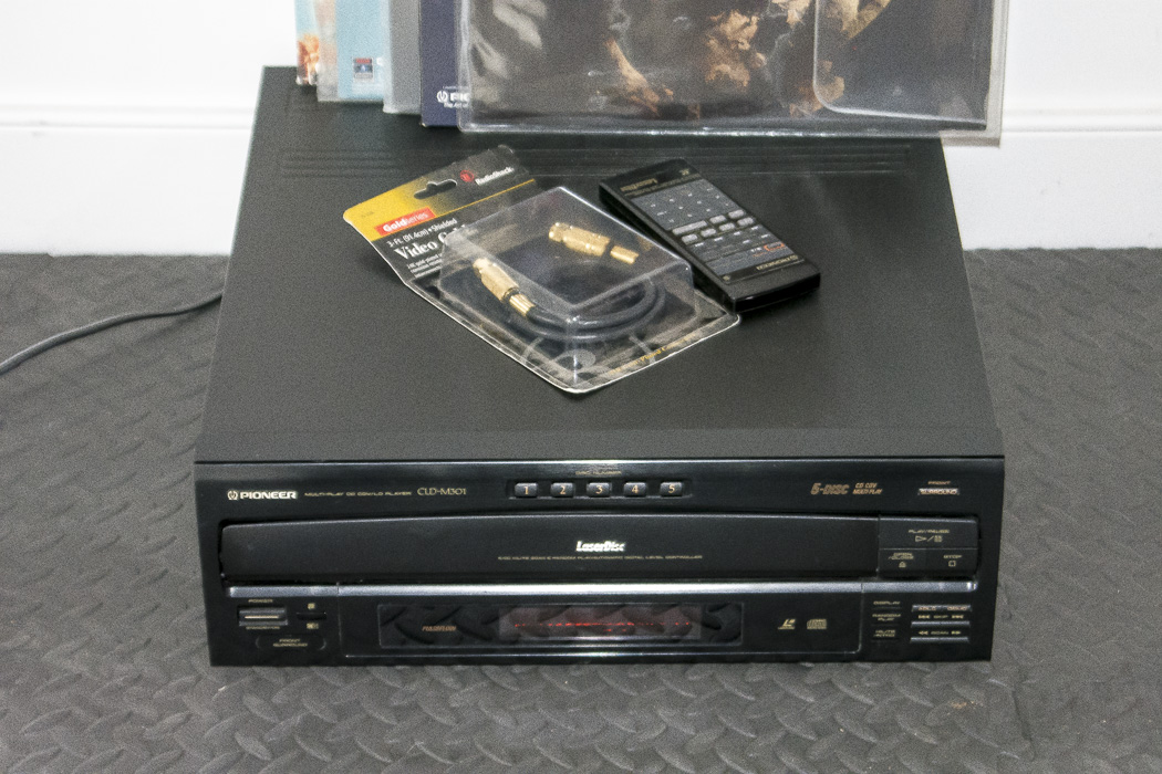 Pioneer LaserDisc Player and Feature Films