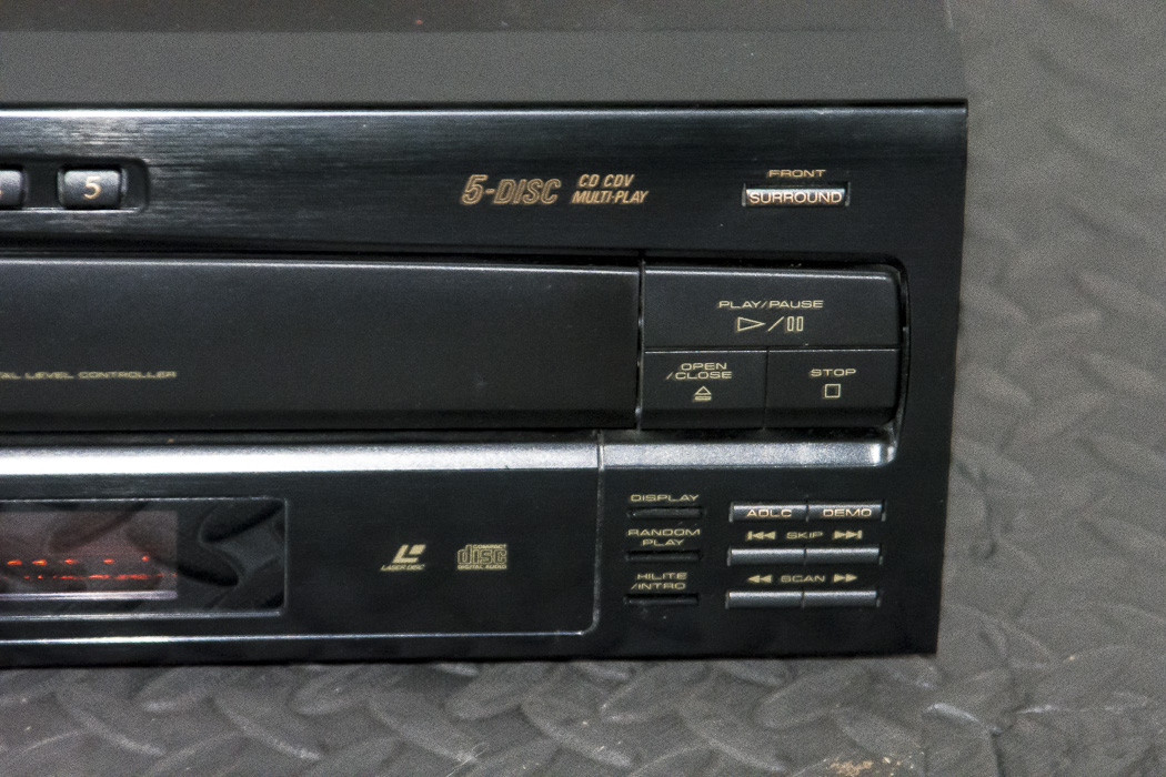 Pioneer LaserDisc Player and Feature Films
