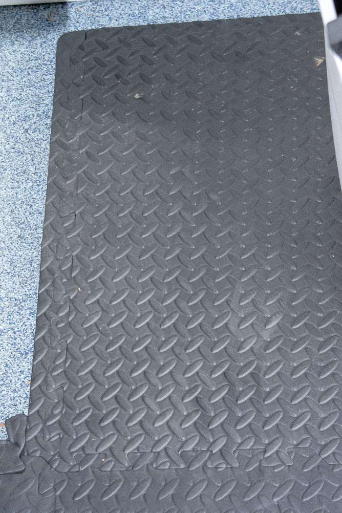 Gympac Exercise Bench. Fitness System, and Interlocking Floor Tiles