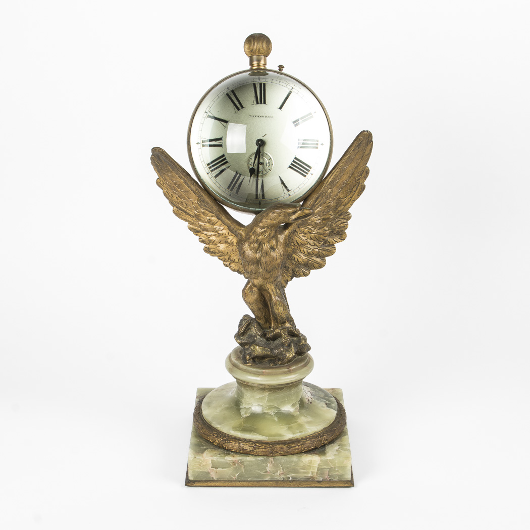 Vintage Tiffany & Co. Pedestal Clock