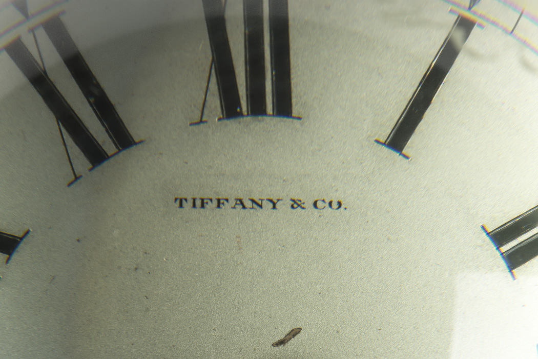 Vintage Tiffany & Co. Pedestal Clock