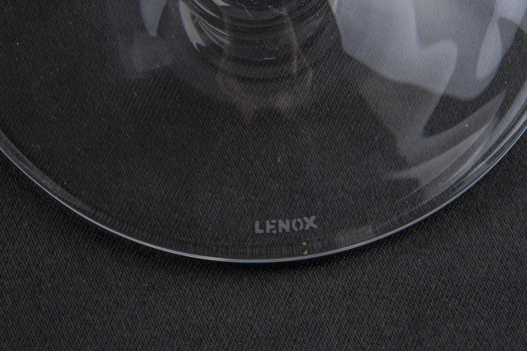 Set of Lenox Glassware
