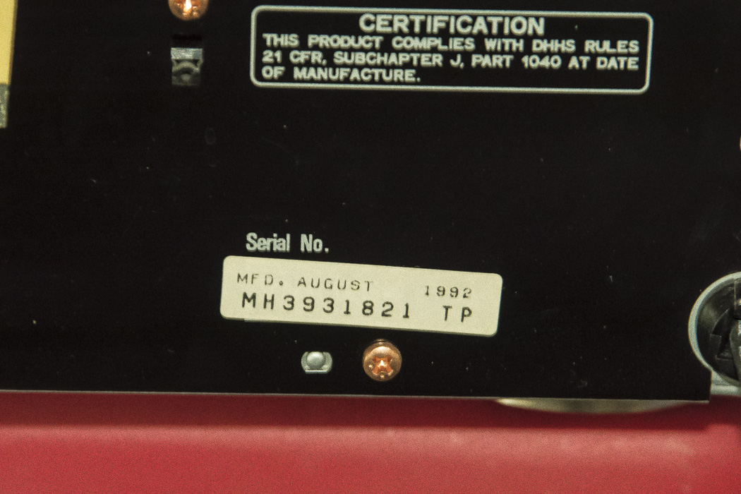 Pioneer LaserDisc Player and Feature Films