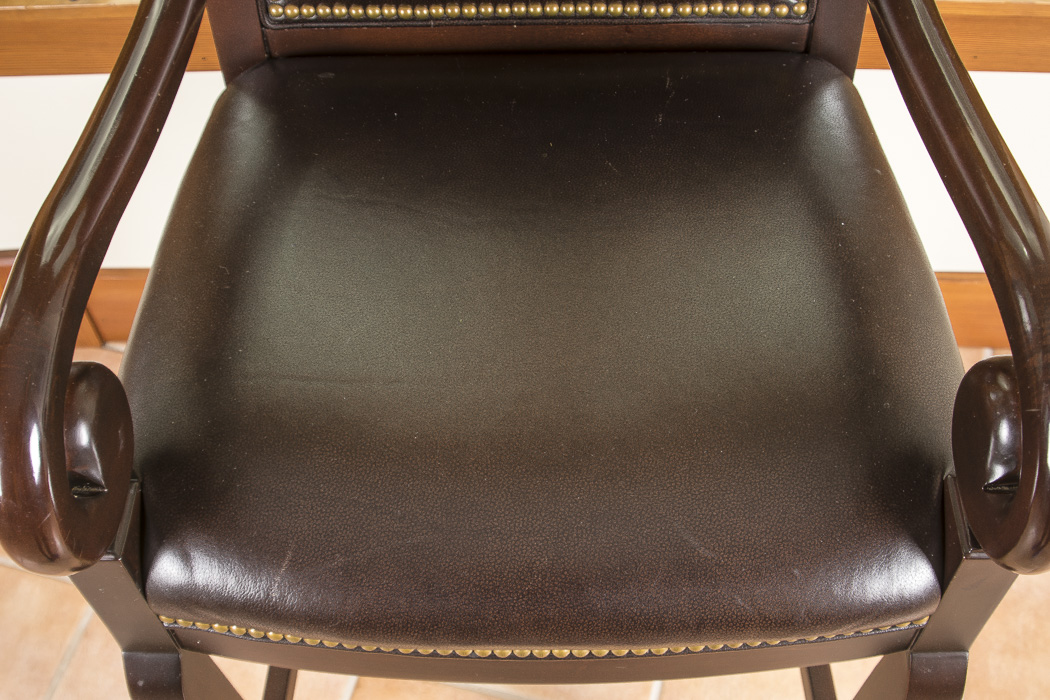 Set of Hancock & Moore Barstools