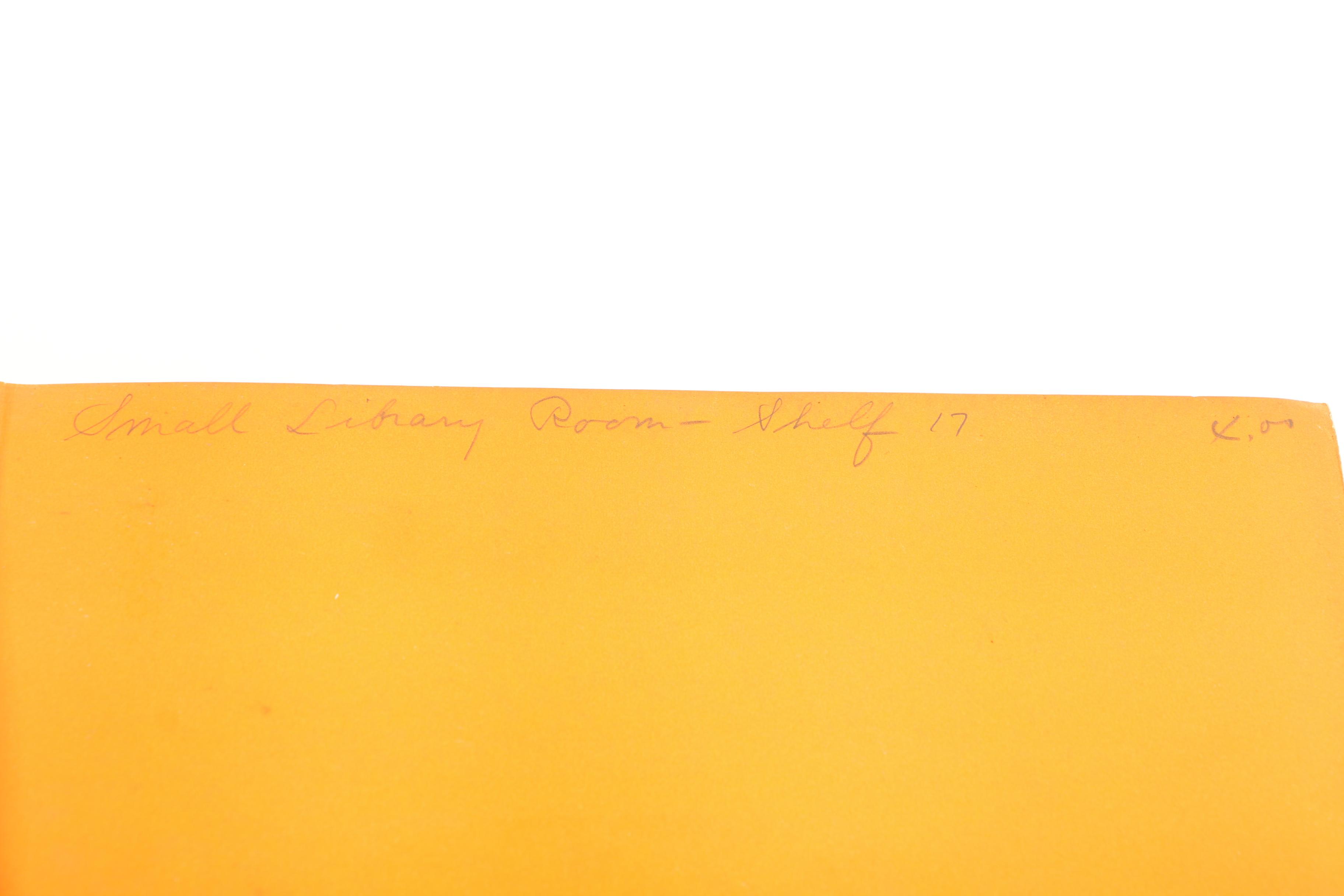 First Edition "Gentlemen Be Seated"