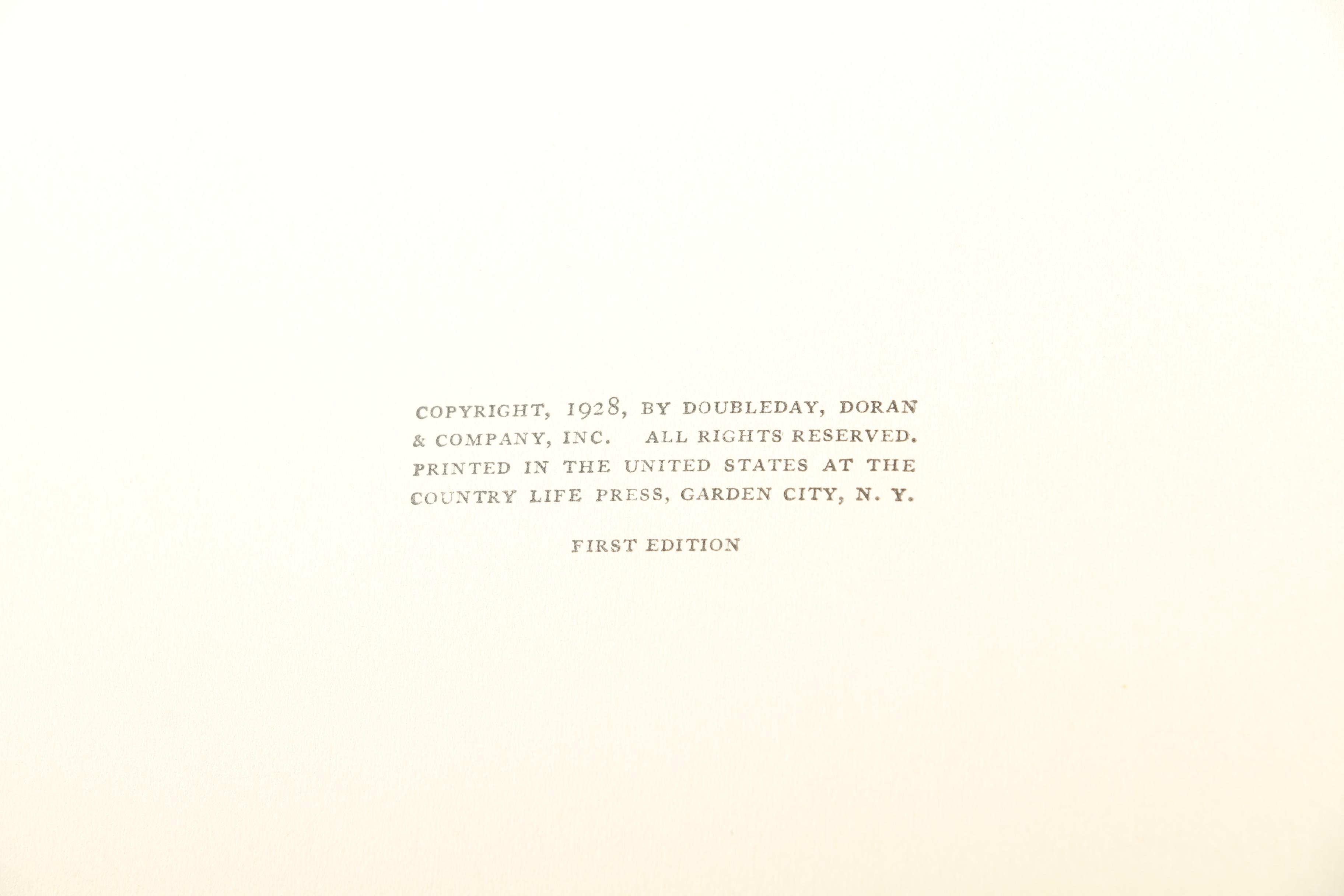 First Edition "Gentlemen Be Seated"