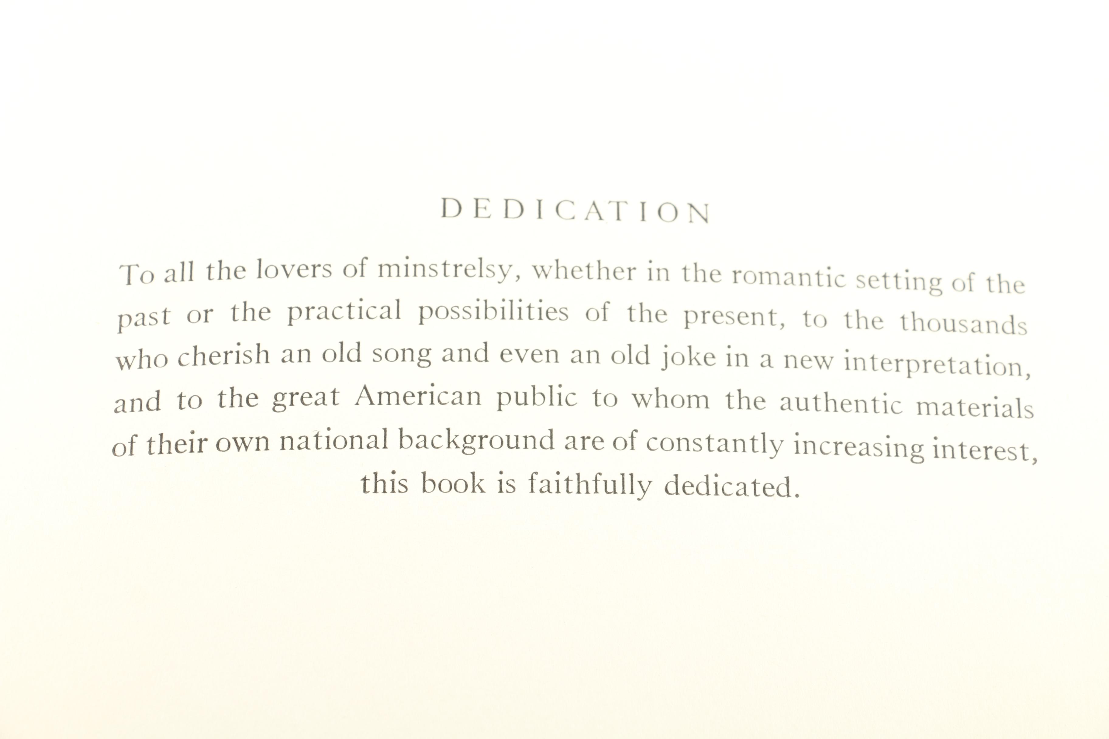 First Edition "Gentlemen Be Seated"