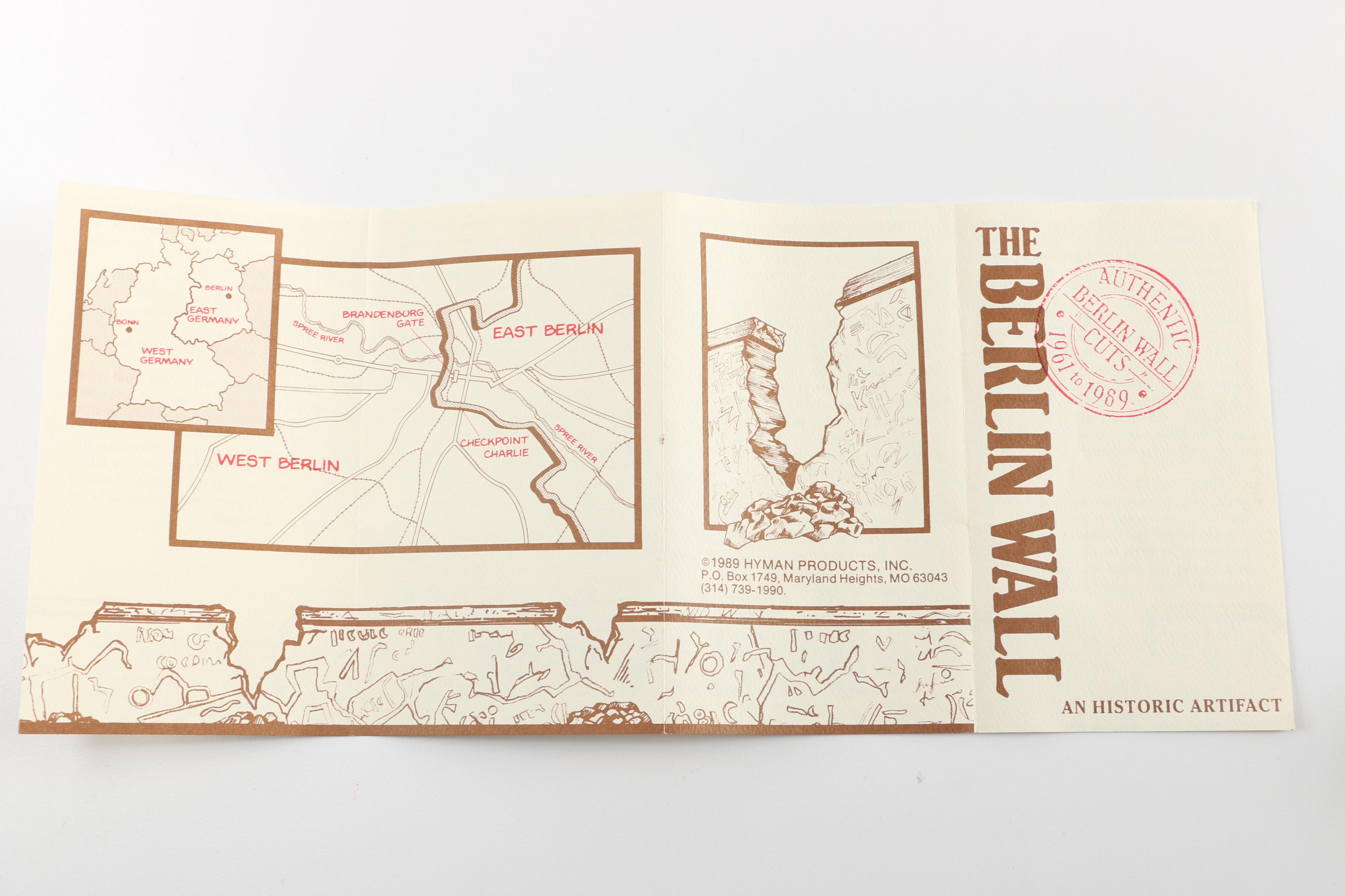 Berlin Wall Artifact