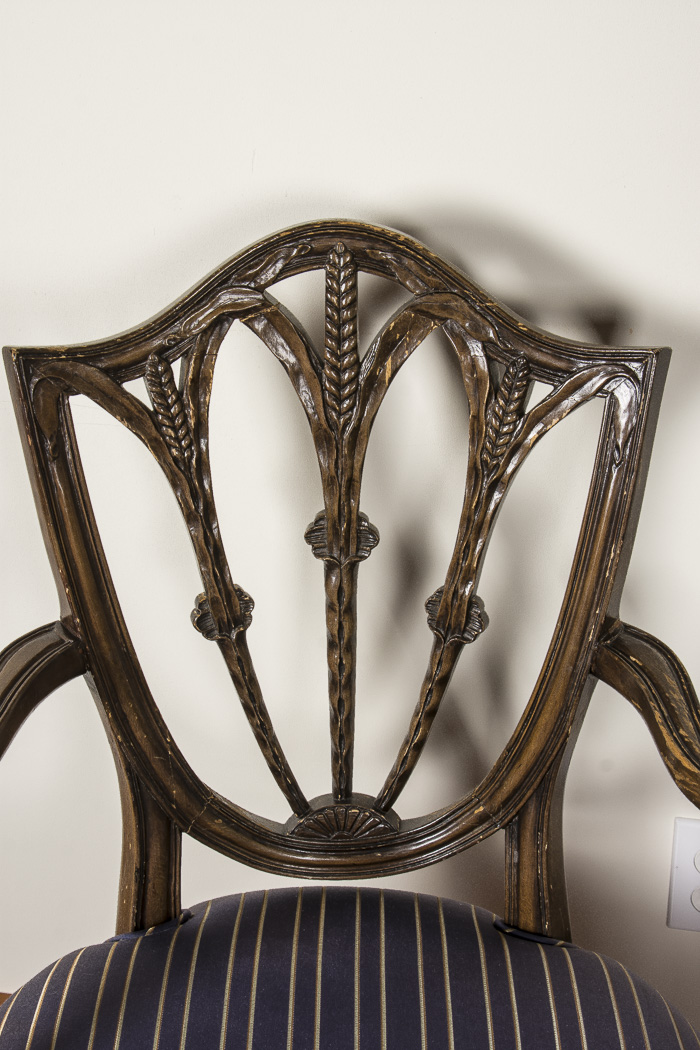 Hepplewhite Style Armchairs