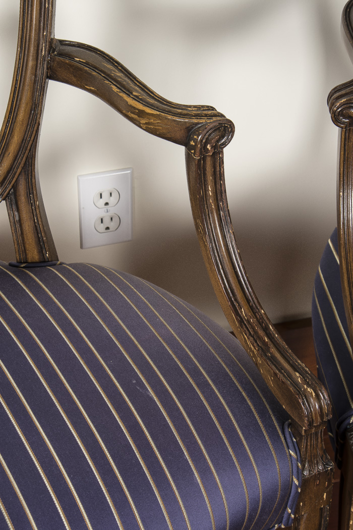 Hepplewhite Style Armchairs