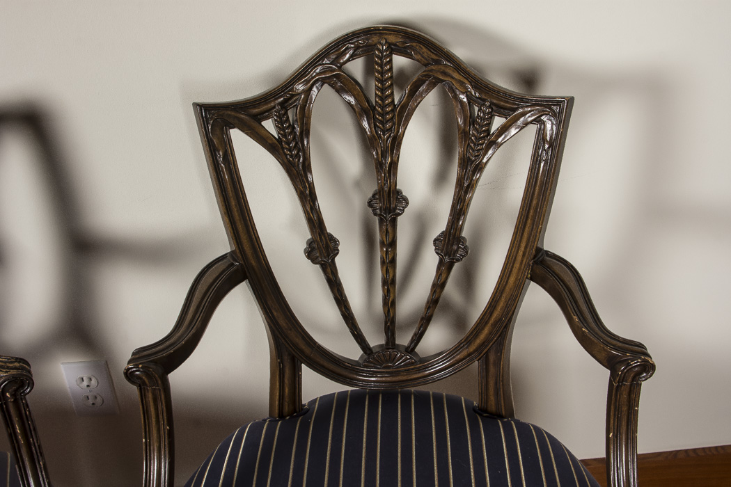 Hepplewhite Style Armchairs