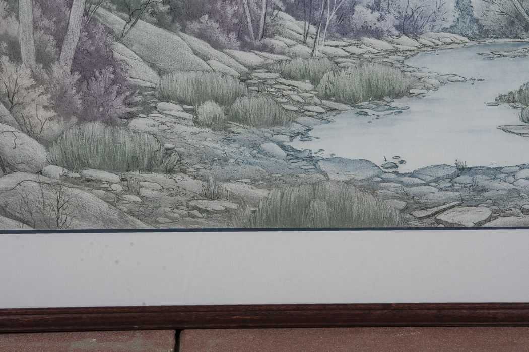 Signed Reproduction Print "Tiffany Springs"