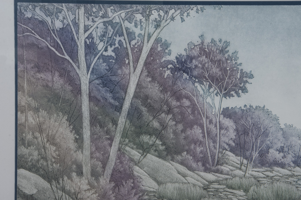 Signed Reproduction Print "Tiffany Springs"