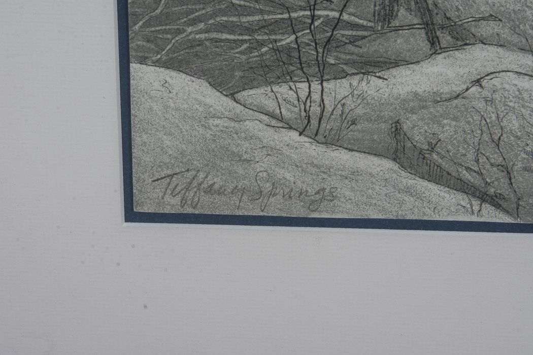 Signed Reproduction Print "Tiffany Springs"