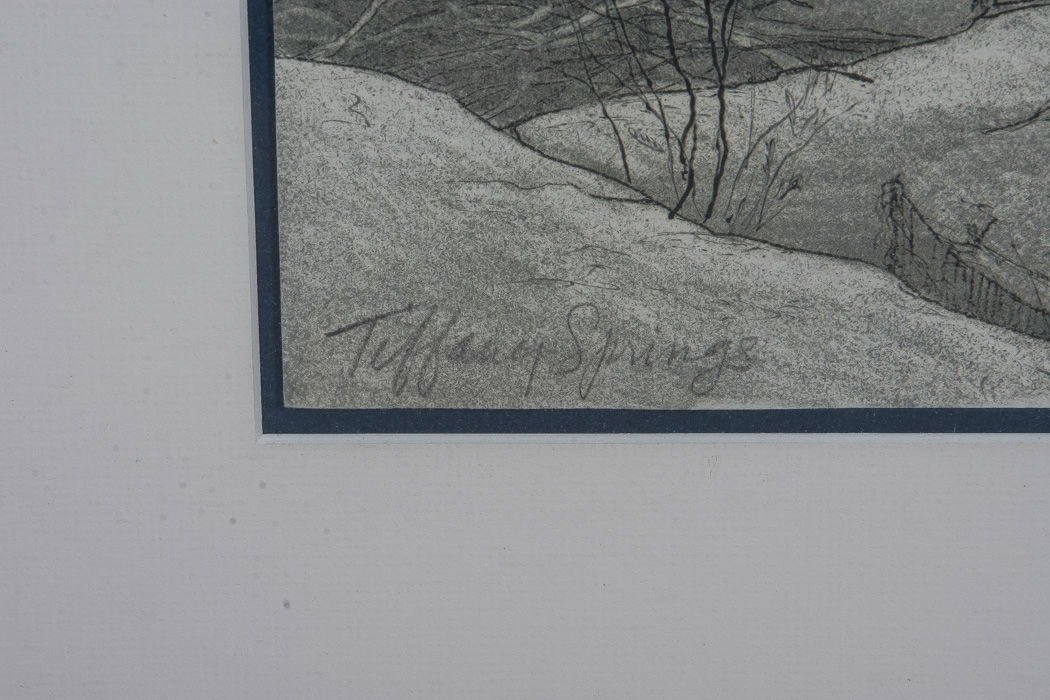 Signed Reproduction Print "Tiffany Springs"