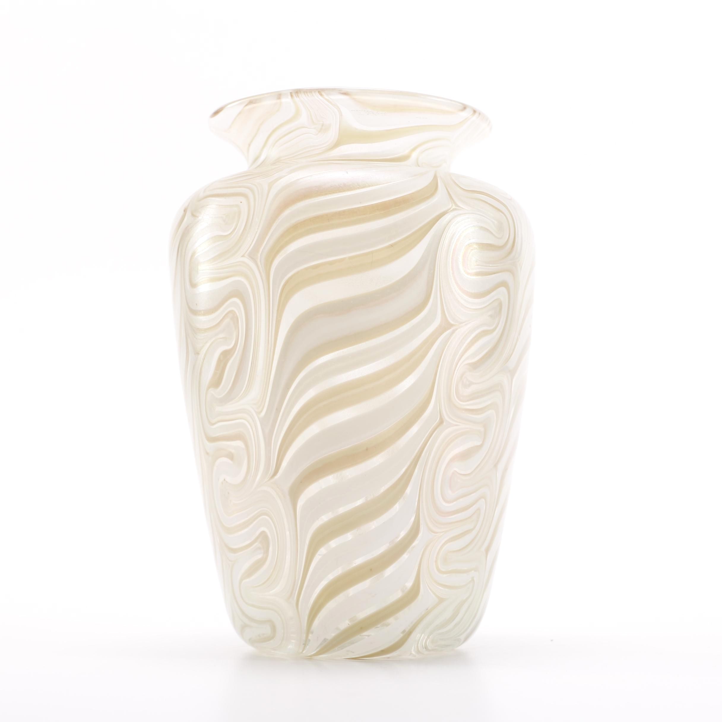 Vandermark Limited Edition Blown Glass Vase