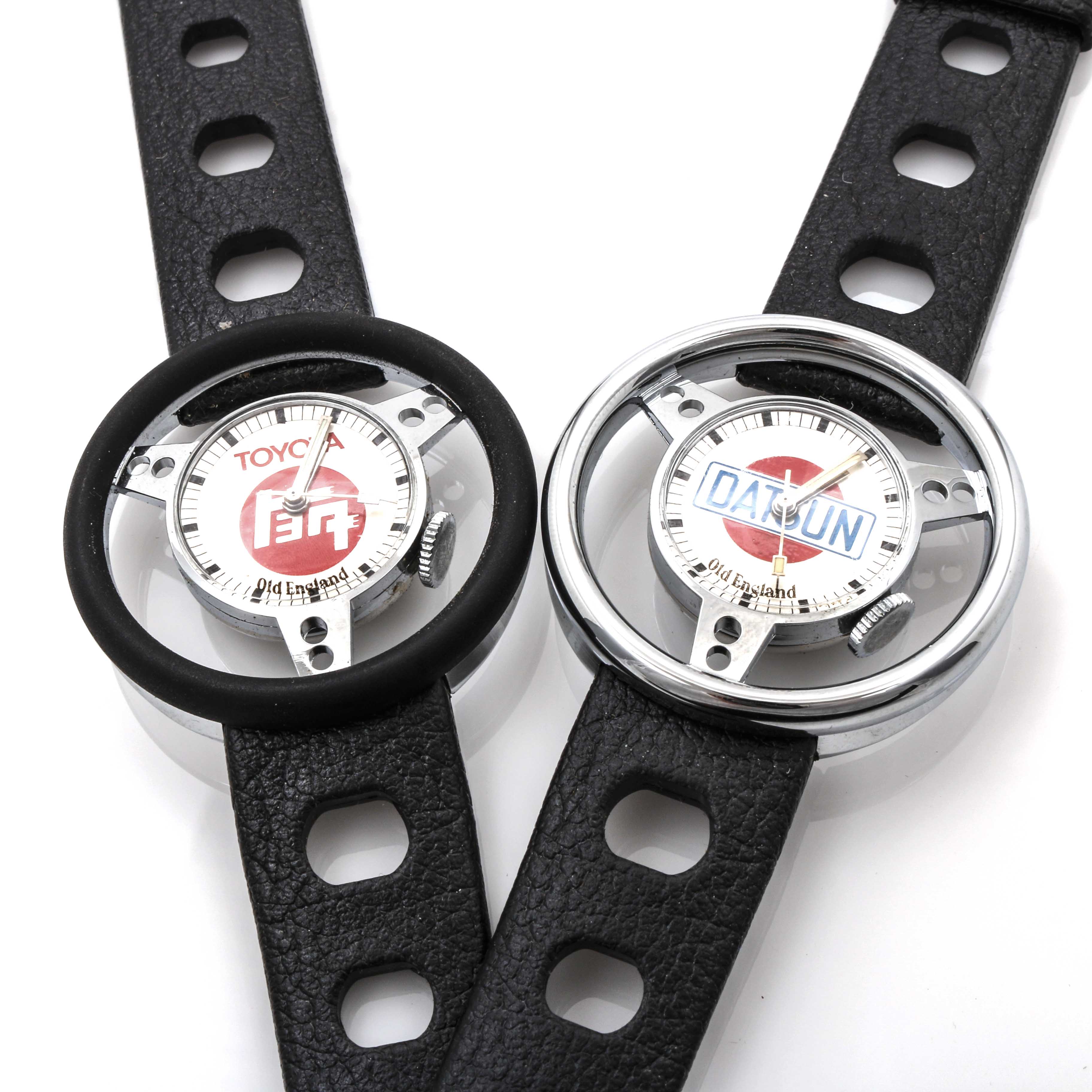 Old England Toyota and Datsun Steering Wheel Watches