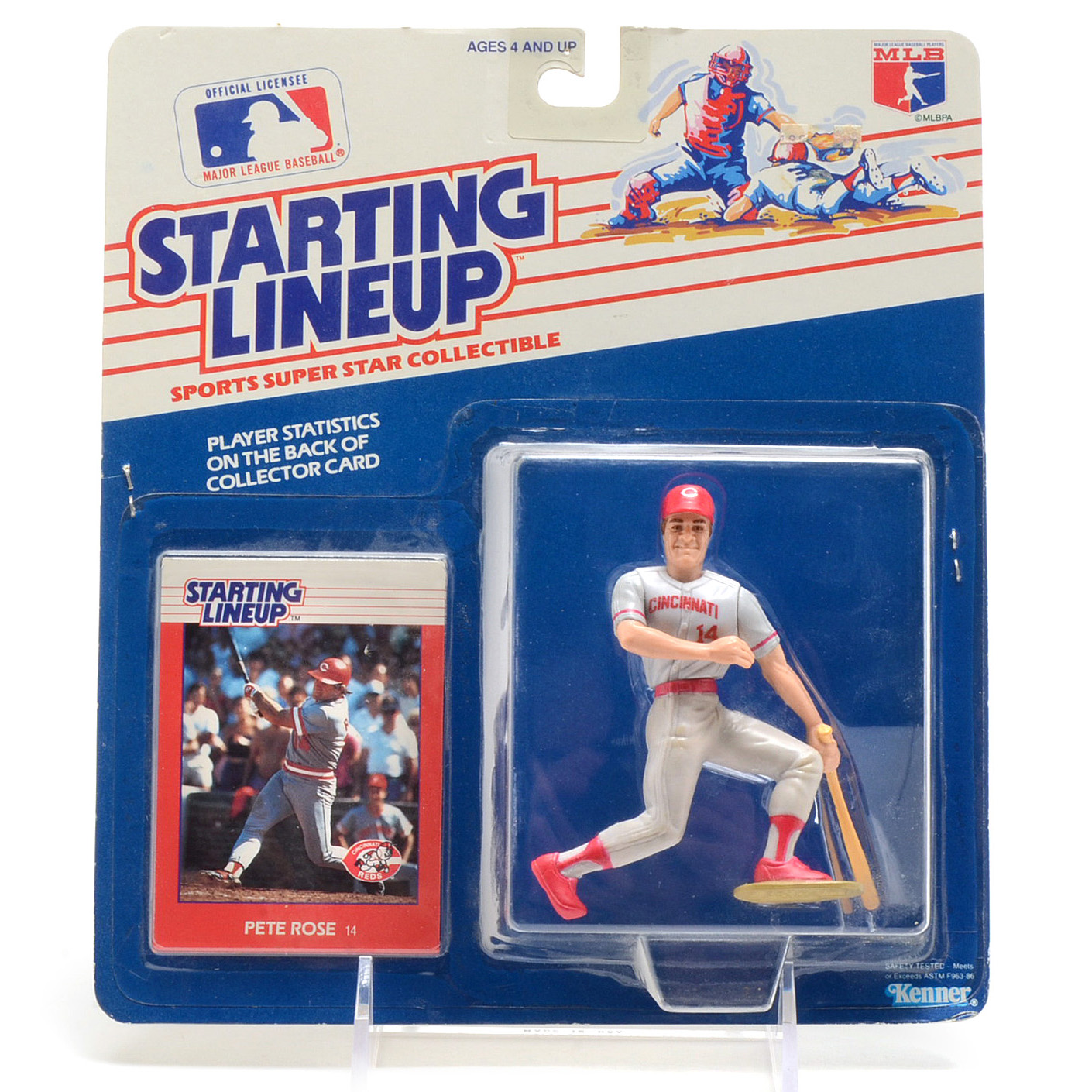 1988 Pete Rose Starting Lineup  Kenner Cincinnati, Ohio
