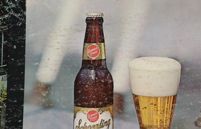 Original 1970s Schoenling Lager Beer Advertisement