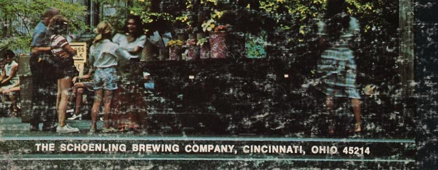 Original 1970s Schoenling Lager Beer Advertisement