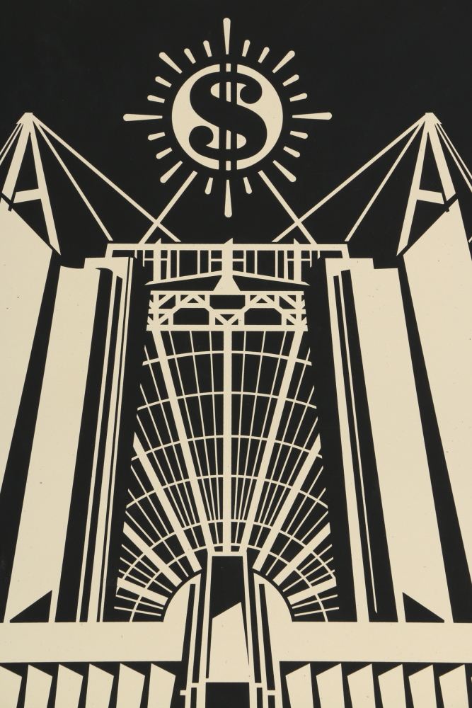 Shepard Fairey Limited Edition Serigraph "Church of Consumption"