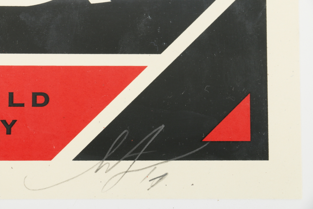 Shepard Fairey Limited Edition Serigraph "Church of Consumption"