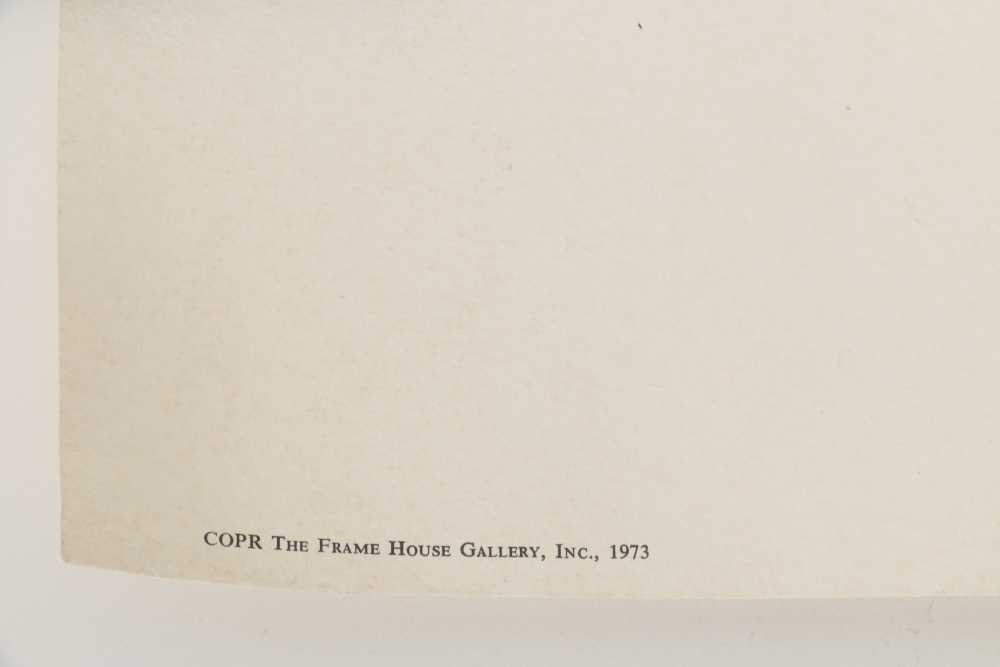 Richard Evans Younger Offset Lithograph "Cheetah"