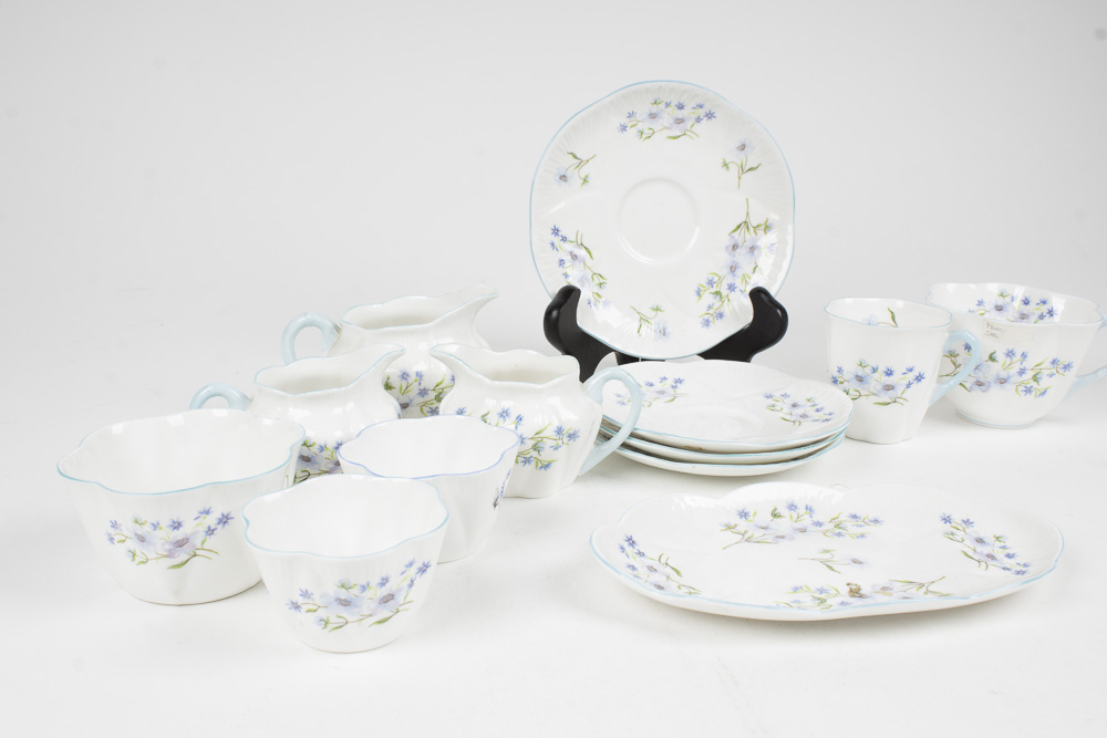Assorted Ceramic Tea Set Pieces