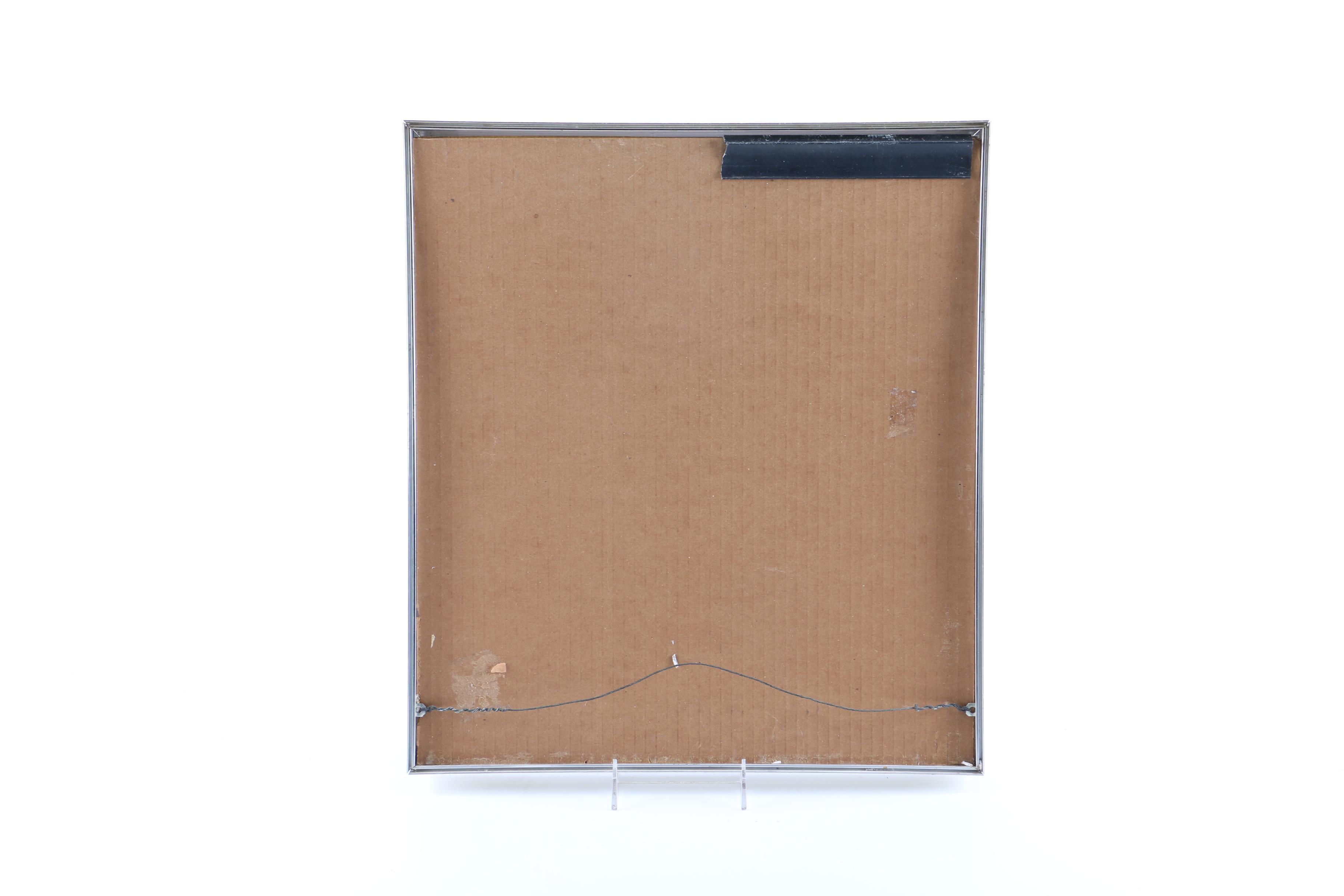 Ling A. Nolan Limited Edition Collograph on Paper Portrait