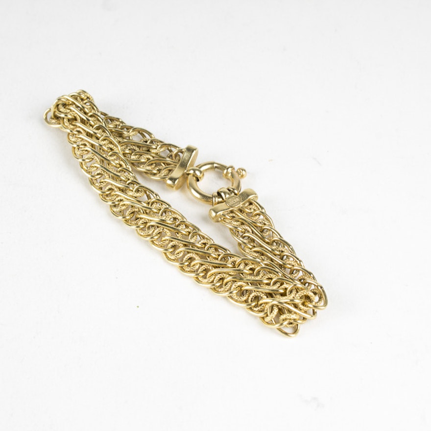 18K Yellow Gold Bracelet