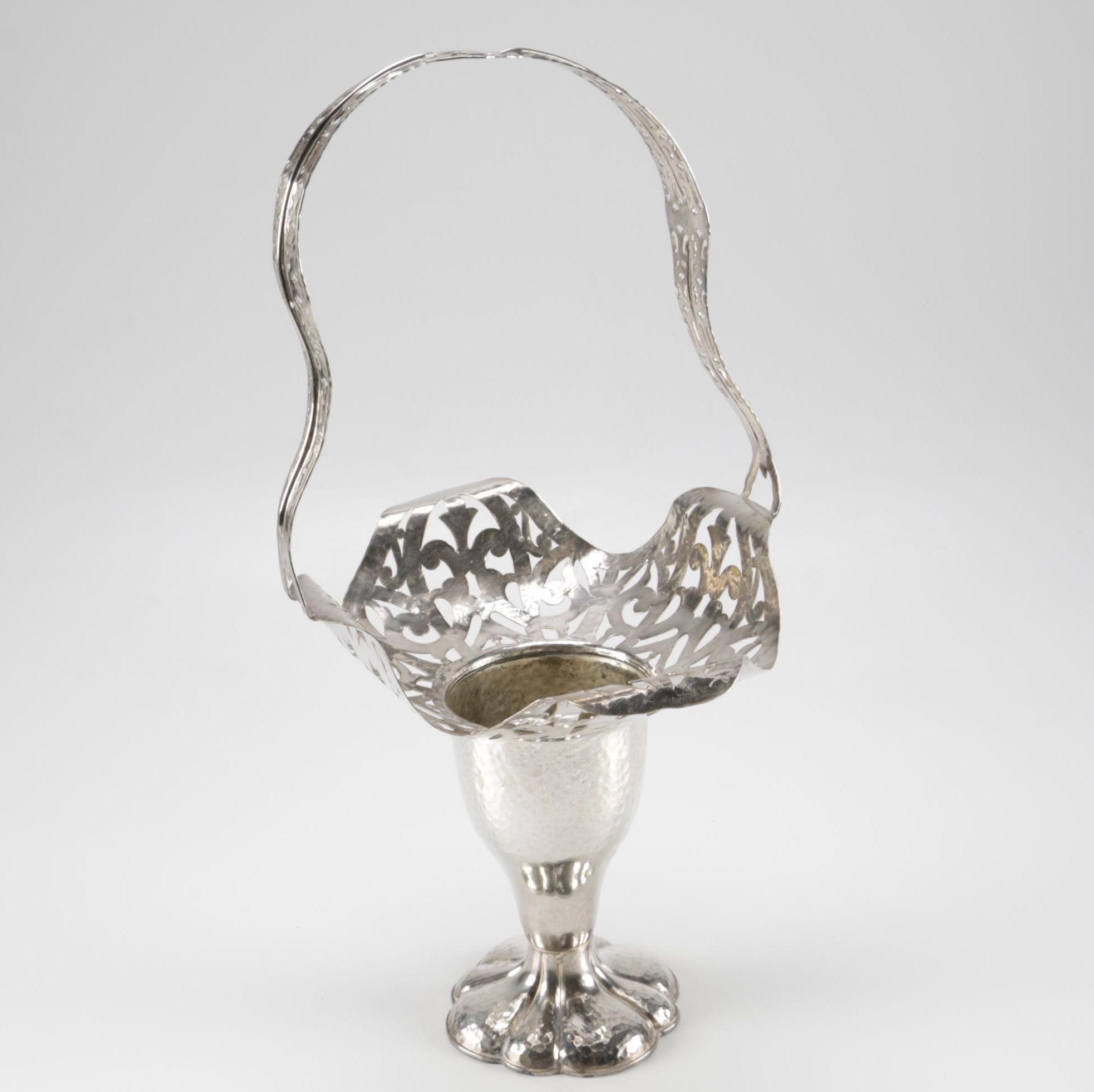 Bernard Rice's Sons Nickel Silver Plate Basket