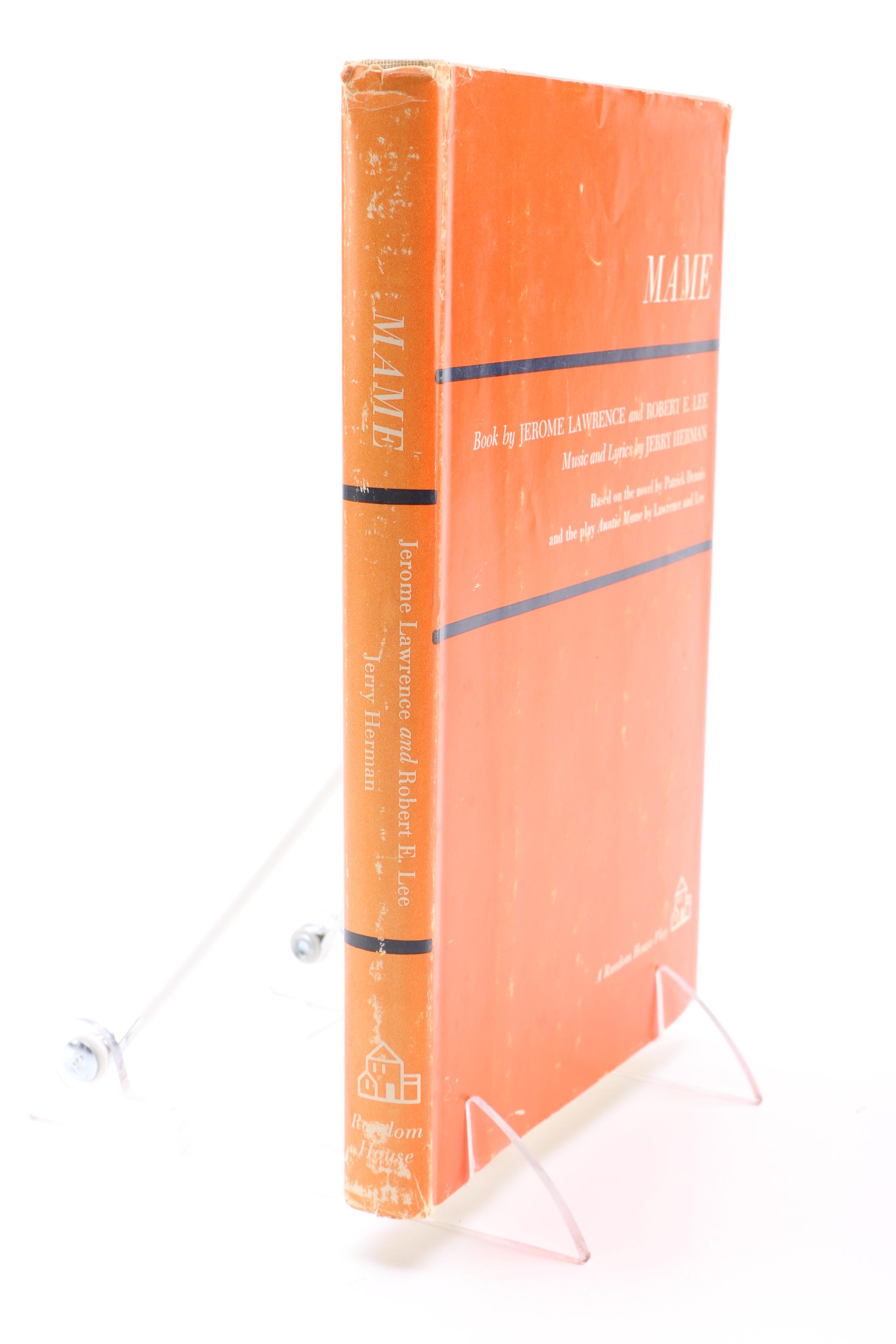 "MAME" By Jereome Lawrence and Robert E. Lee Signed By  Angela Lansbury