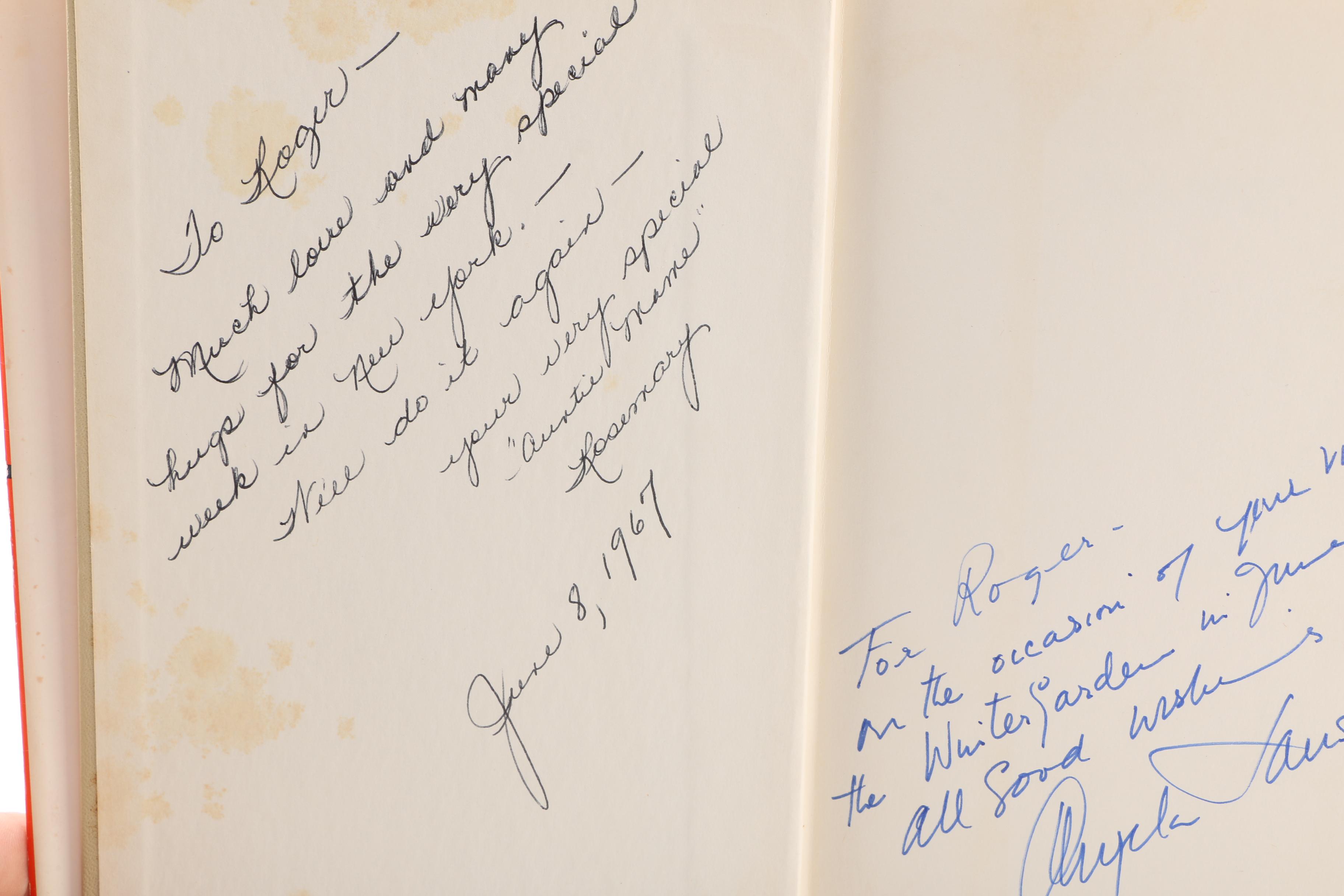 "MAME" By Jereome Lawrence and Robert E. Lee Signed By  Angela Lansbury