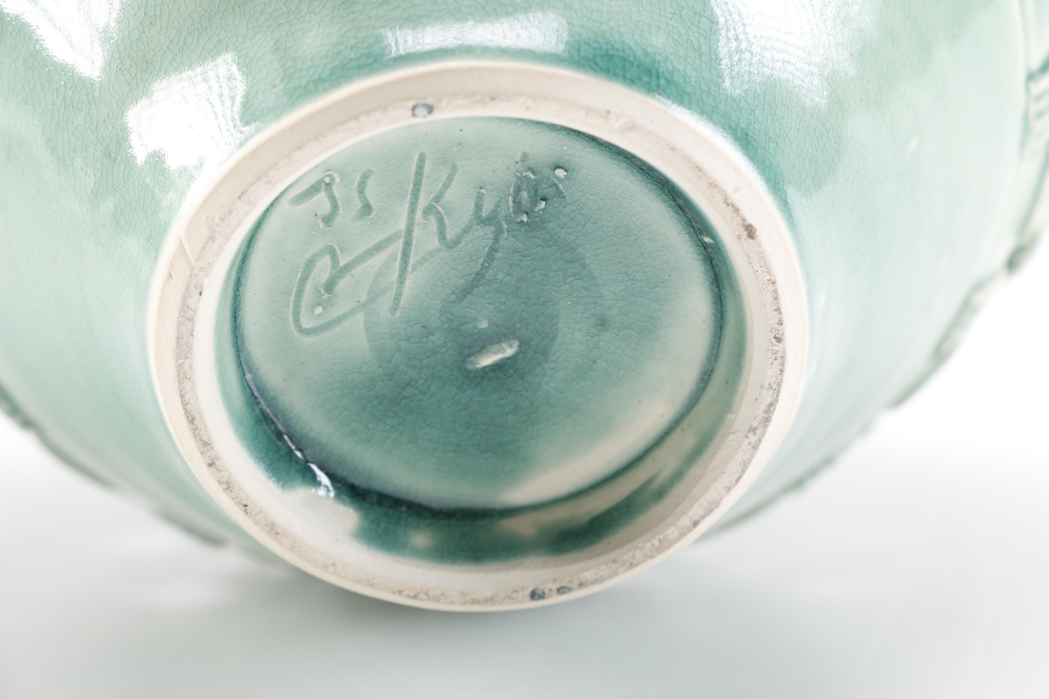 J.S. Kim Celadon Glazed Pottery