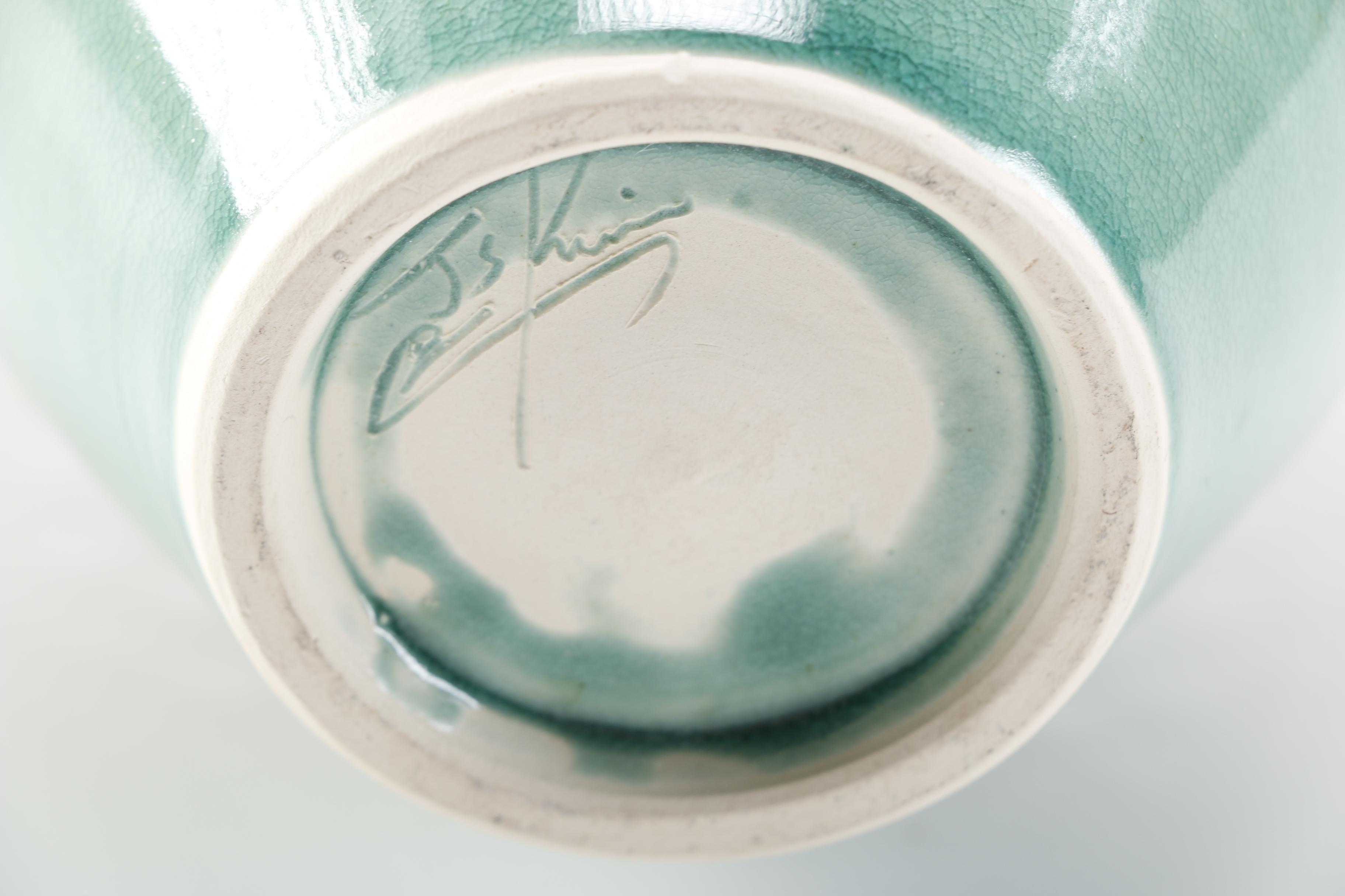 J.S. Kim Celadon Glazed Pottery