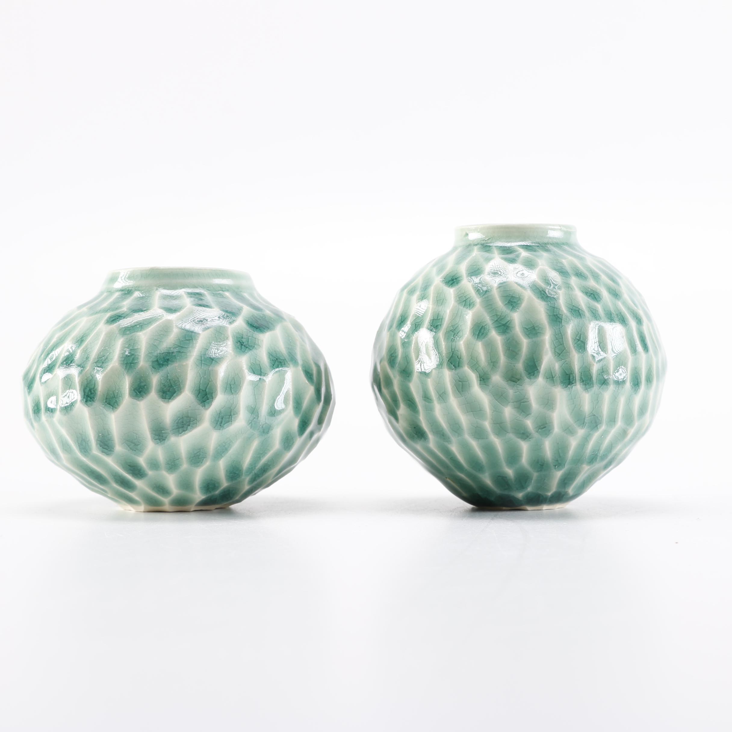 J.S. Kim Celadon Glazed Pottery