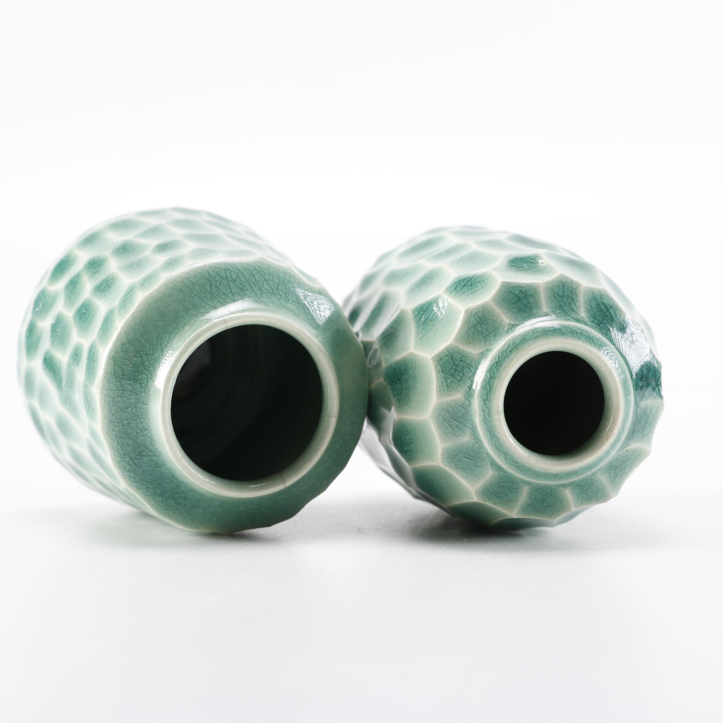 J.S. Kim Celadon Glazed Pottery