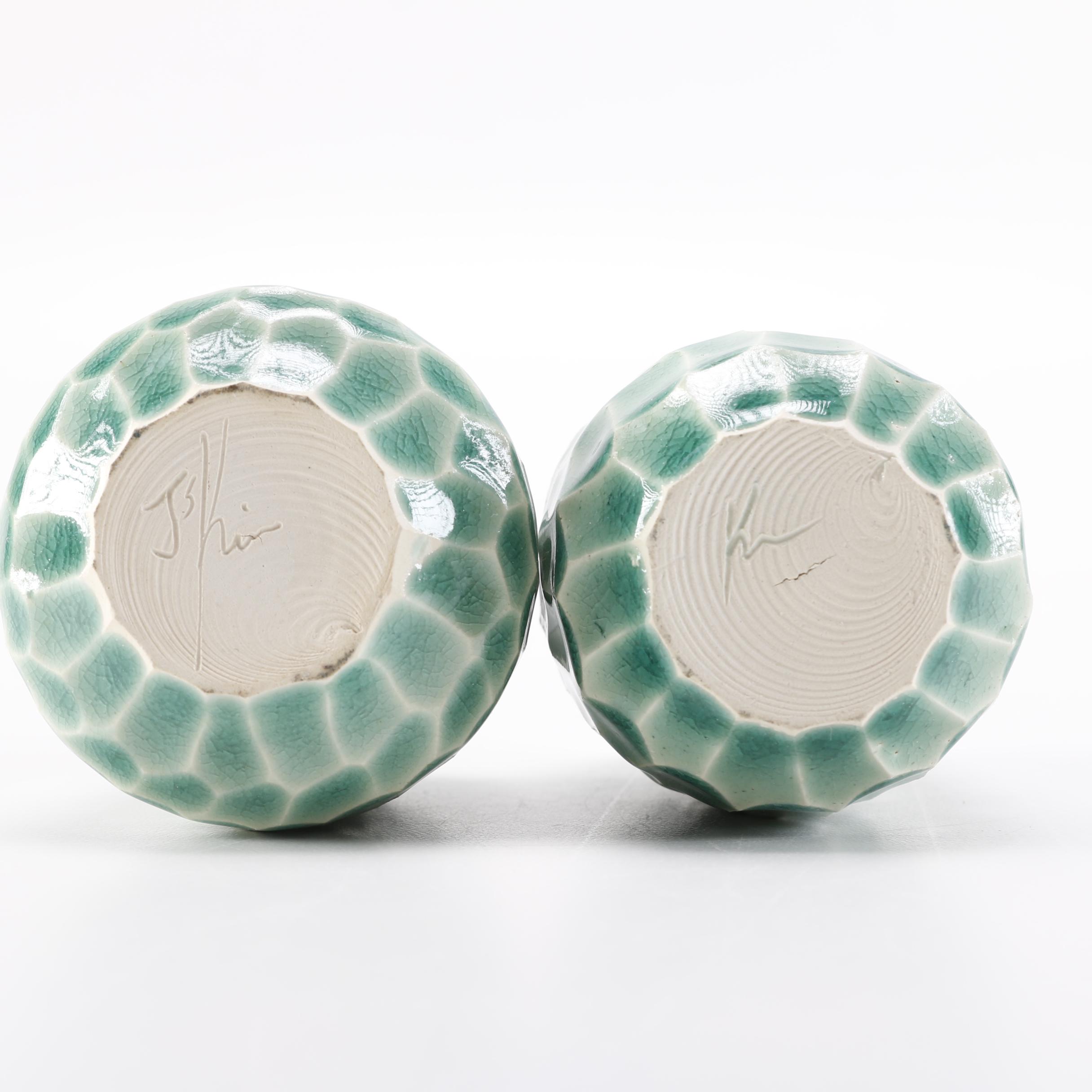 J.S. Kim Celadon Glazed Pottery