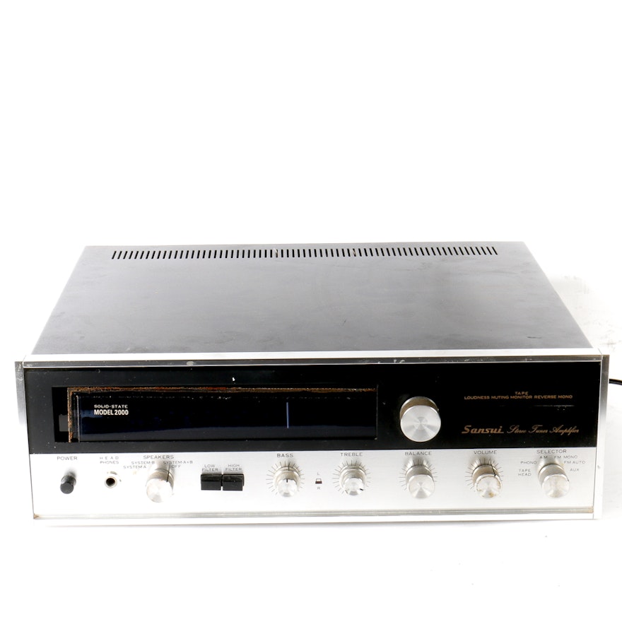 Sansui Stereo Tuner Amplifier