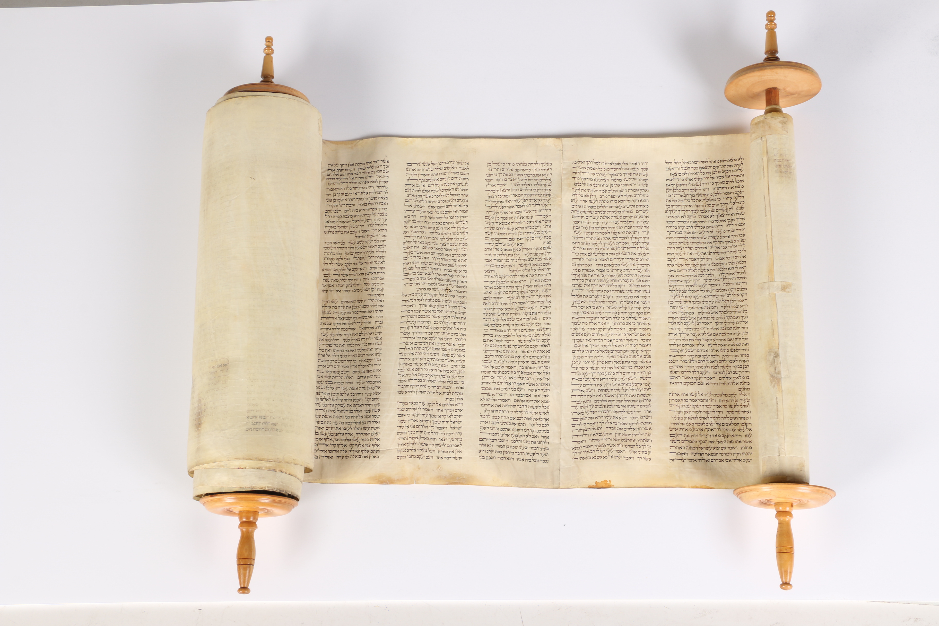 Early to Mid 20th Century Sefer Torah Scroll
