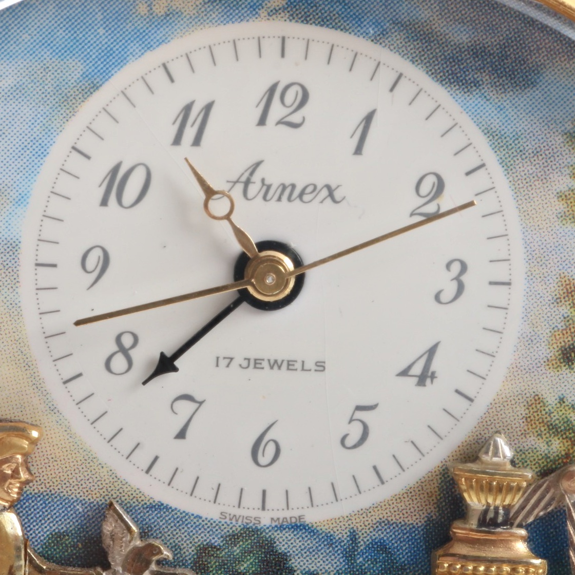 Arnex Reuge Automated Musical Pocket Watch with Automatons