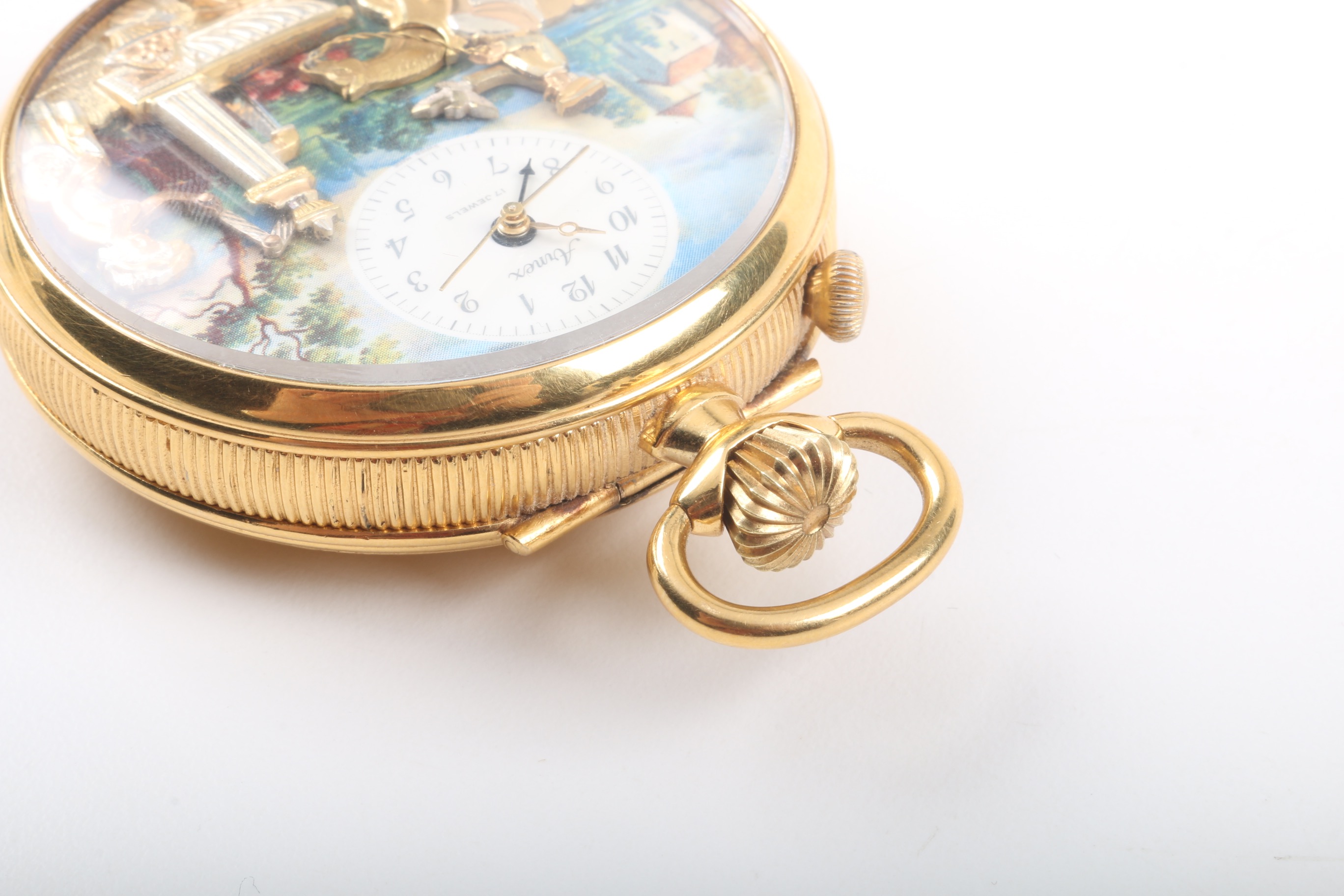 Arnex Reuge Automated Musical Pocket Watch with Automatons