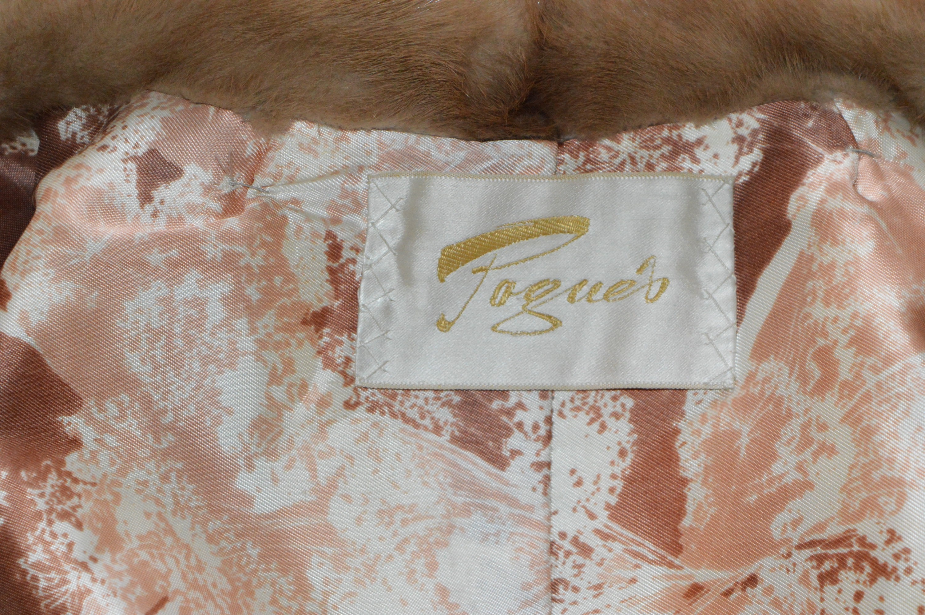 Vintage Leather and Fur Coat