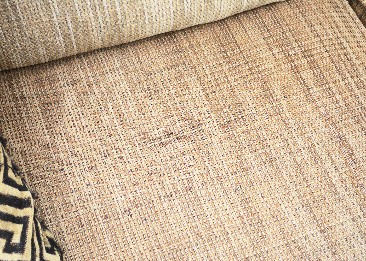 Schweiger Couch and Cast Iron Coffee Table