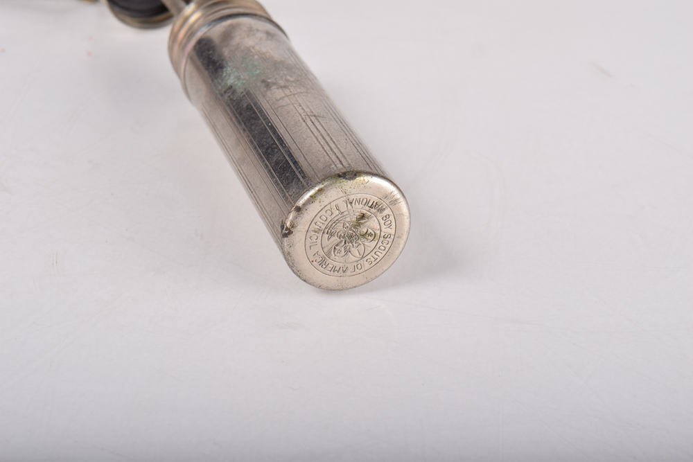 Vintage Boy Scouts of America Aluminum Cook Kits and Match Holder